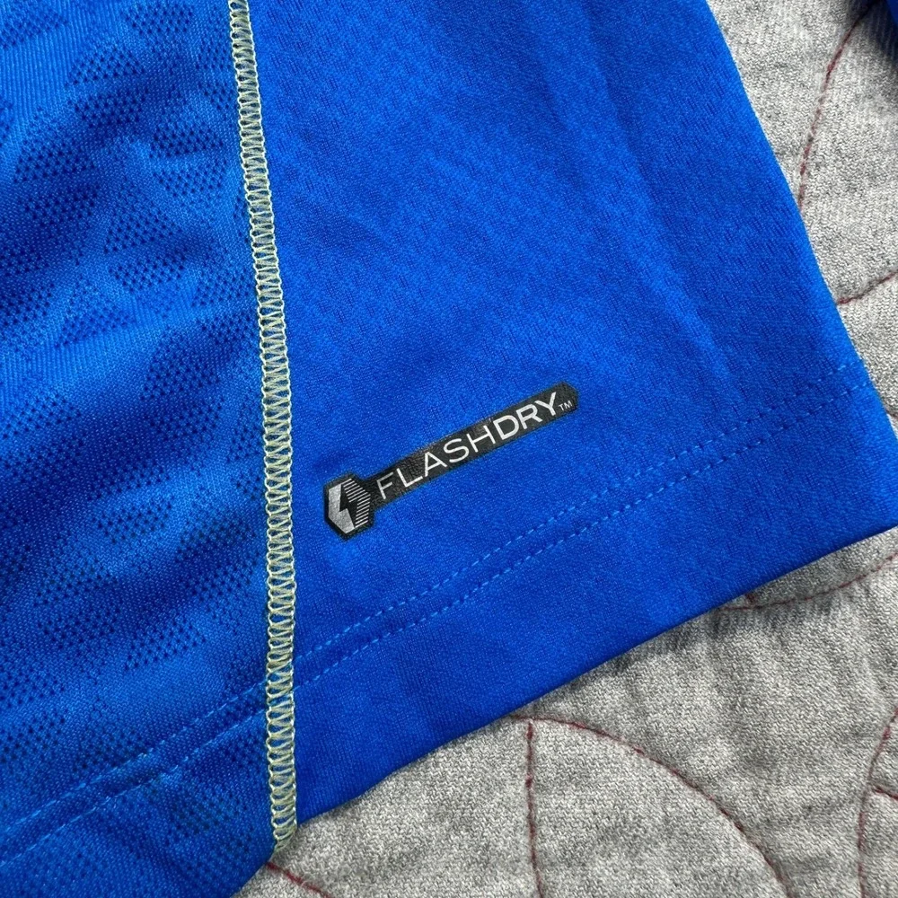The North Face Flight Series Shirt Blue Long Sleeve Logo / Mens Medium